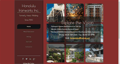 Desktop Screenshot of honoluluironworks.com